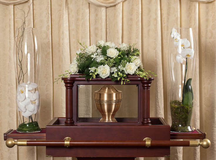 Urn Arc Floral Designs Symapthy &amp; Funeral Flowers