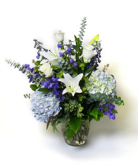Blue & White Vase