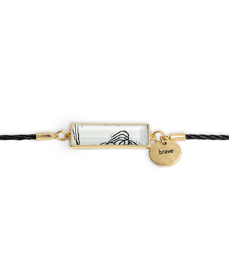 Black and White Bracelet 