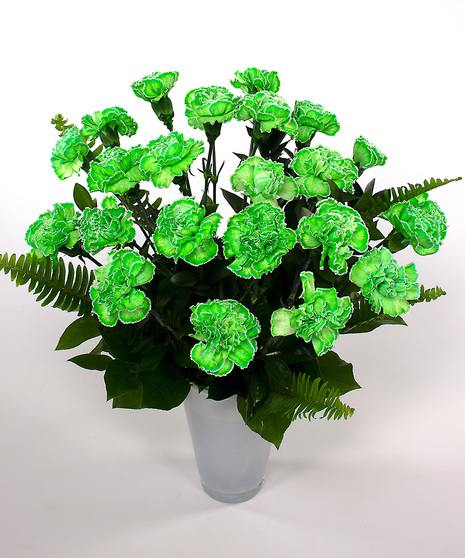St Patrick's Day Carnations