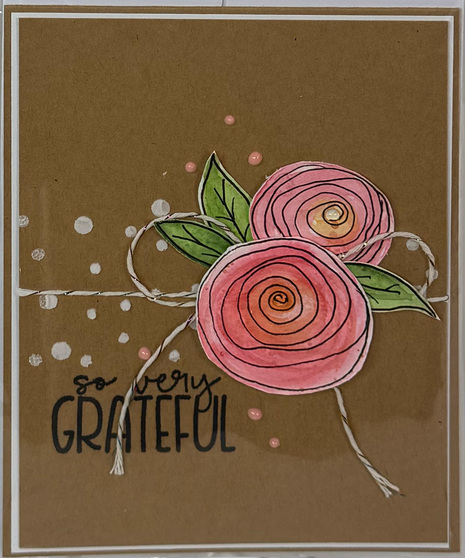 Handmade Thank You Card