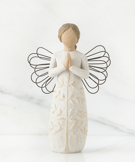 Angel Figurine - with Dog - Forever in our hearts – The Remembrance Center