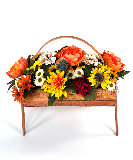 Large Cemetery Basket