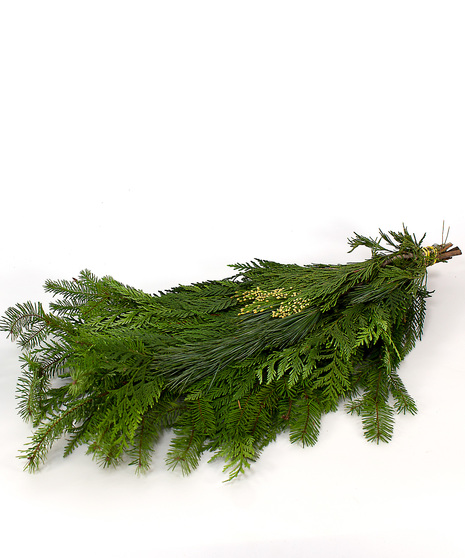 Evergreen Mixed Bouquet