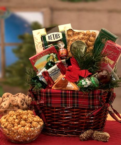 An Old Fashioned Christmas Gift Basket