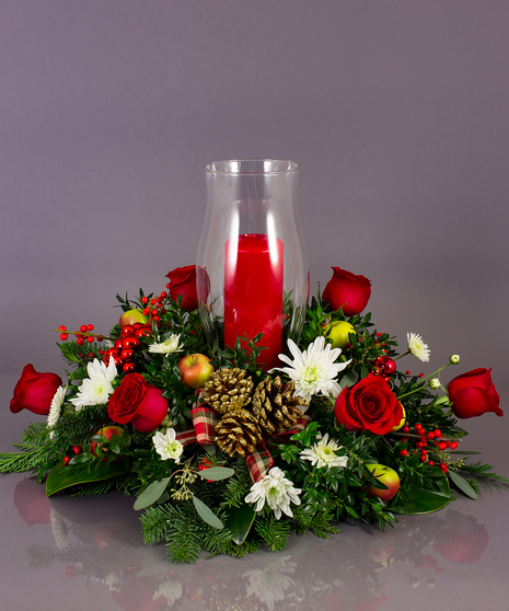 Hurricane Candle Centerpiece