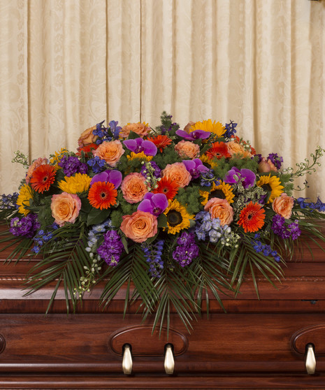 Vibrant Casket Cover