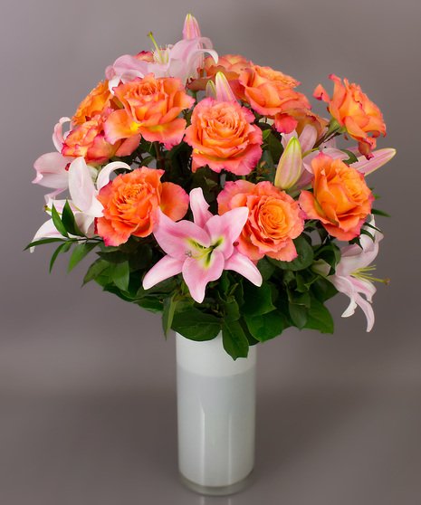 These orange roses are amazing, that's why they are my personal favorite! 