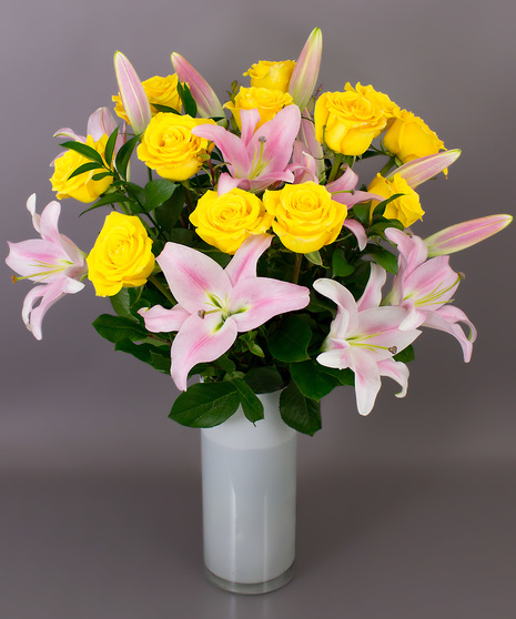Long Stemmed Yellow Roses - Danvers, MA Delivery - Currans Flowers