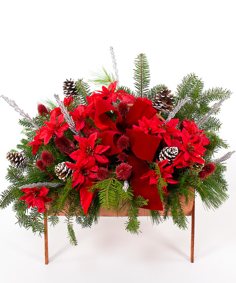 Large Cemetery Basket