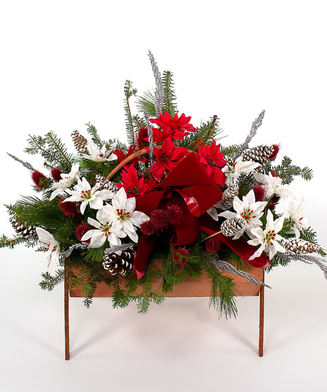 Medium Cemetery Basket 