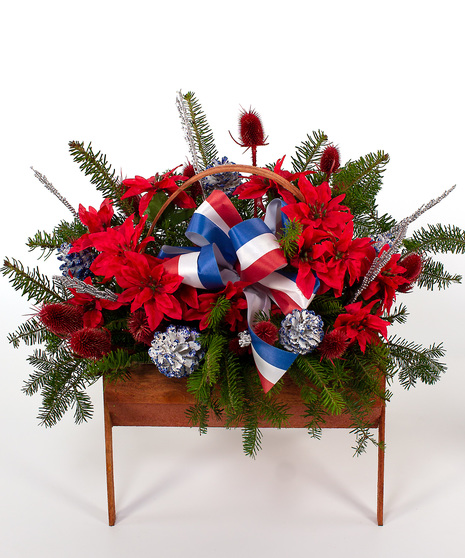 Small Cemetery Basket 