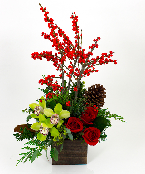 Rustic Winter Arrangement