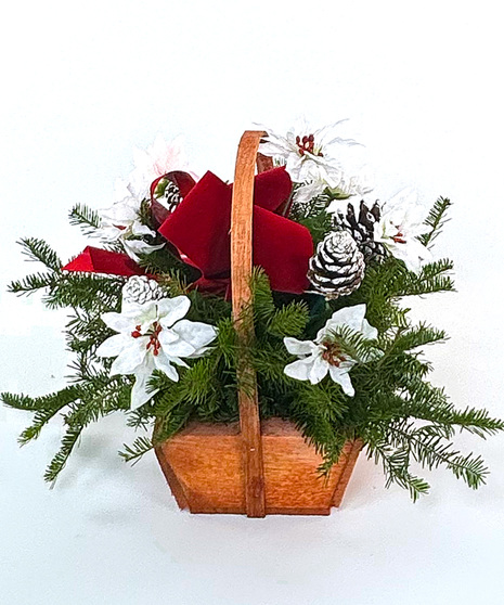 Small Square Cemetery Basket